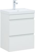 Товар: Тумба с раковиной Aquanet Нота new 50 цв.белый глянец 00335869 - фото 2 Тумба с раковиной Aquanet Нота new 50 цв.белый глянец 00335869 — фото 2, Тумбы с раковиной