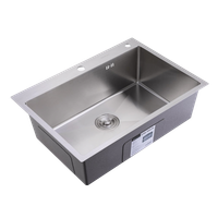 Кухонная мойка Splenka S703.7050.05, сатин — фото 1, Кухонные мойки