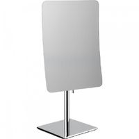 Косметическое зеркало COLOMBO DESIGN SPECCHI INGRANDITORI B9753 настольное увеличение 3 раза регулируемое по высоте цвет хром — фото 2, Зеркала в ванную комнату