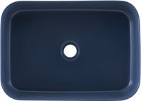 Раковина накладная Allen Brau Fantasy 50 индиго арт-4.11021.ID — фото 1, Раковины накладные