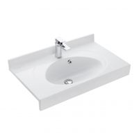 Товар: Раковина ОТЕЛЬ 3/800 с навесами 1A70063NOT010 - фото 1 Раковина ОТЕЛЬ 3/800 с навесами 1A70063NOT010 — фото 1, Раковины подвесные