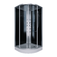 Душевая кабина ERLIT 35 серия тонированное стекло арт-ER3509PF-C4-RUS — фото 1, Душевые кабины