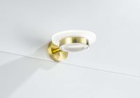 AQ4103BG ЕВРОПА мыльница, шлиф. золото — фото 4, Мыльницы