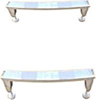 Ножки для стальных ванн LAUFEN PRO (1600, 1700, 1800 мм.) и PALLADIUM (арт. 2961710000001). LAUFEN APMROSZFL — фото 1, Комплектующие