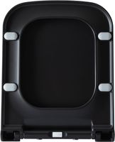 Крышка-сиденье для унитаза Allen Brau Infinity черный матовый арт-4.21014.31 — фото 4, Сиденья для унитаза