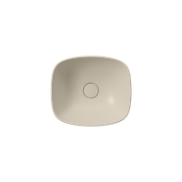 Товар: раковина накладная NUBES 40x35 без перелива бежевый матовый арт-978508 - фото 1 раковина накладная NUBES 40x35 без перелива бежевый матовый арт-978508 — фото 1, Раковины накладные