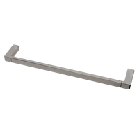 Полотенцедержатель COLOMBO DESIGN MINI Q B5009.HPS1 широкий цвет нержавеющая сталь — фото 3, Полотенцедержатели