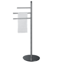 Товар: Стойка COLOMBO DESIGN PLANETS B9815 напольная с полотенцедержателем цвет хром - фото 3 Стойка COLOMBO DESIGN PLANETS B9815 напольная с полотенцедержателем цвет хром — фото 3, Душевые стойки