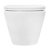 Унитаз подвесной Azario NOVE 360х530х365 безободковый, система смыва "Торнадо", быстросъемное сиденье микролифт арт-AZ-9312T — фото 11, Подвесные унитазы