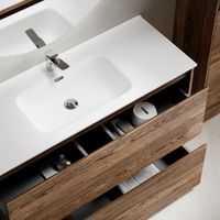 Товар: Тумба под раковину SANCOS Libra Floor напольная, 1190х450х840, c двумя ящиками оснащенными доводчиками, дуб чарльстон, арт. LB120F-1ECH - фото 6 Тумба под раковину SANCOS Libra Floor напольная, 1190х450х840, c двумя ящиками оснащенными доводчиками, дуб чарльстон, арт. LB120F-1ECH — фото 6, Тумбы под раковину