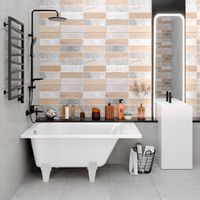 Ванна MALTA 157 см из литьевого мрамора NOVA GEL с каменными ножками/ Aqua de Marco 1160WMAL_GEL — фото 1, Ванны