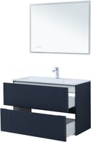 Тумба под раковину Aquanet Джейн 100 маренго арт-00313304 — фото 10, Тумбы под раковину