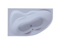 Акриловая ванна Aquatek Вега 170x105 асимметричная, левая, с каркасом, без гидромассажа арт-VEG170-0000084 — фото 3, Акриловые ванны