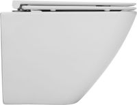 Чаша подвесного унитаза Allen Brau Liberty 4.33012.20 белый — фото 1, Подвесные унитазы