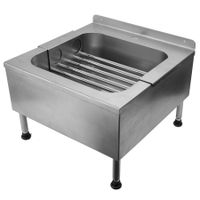 Мойка для ног 500х500х371 арт-МДН500_500_371 — фото 3, Аксессуары и оборудование для общественных мест