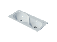 Раковина мебельная и на столешницу Otto 100 арт-4627173210386 — фото 2, Раковины встраиваемые сверху