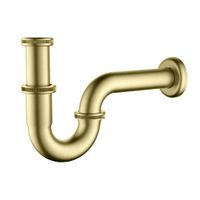 Сифон для раковины Timo 961/17L золото матовое — фото 1, Сифоны для раковины