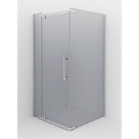 Душевой уголок ERLIT 101 серия ER10109H-C4 тонированное стекло — фото 1, Квадратные душевые уголки