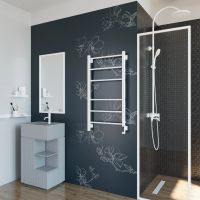 Полотенцесушитель электрический Grota Costa 530х1000 белый Costa 530х1000 RAL9016 EL — фото 5, Электрические полотенцесушители