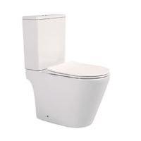 Унитаз-компакт напольный безободковый с бачком AQUATEK ВЕГА AQ2904T-00 630*385*815 мм, горизонтальный выпуск, смыв ТОРНАДО, тонкое сиденье с механизмом плавного закрывания, крепеж — фото 1, Напольные унитазы