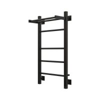 Полотенцесушитель электрический Grota Alto 430х800 черный Alto 430х800 RAL9005 EL — фото 4, Электрические полотенцесушители