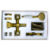 Товар: PRESTIGE См-ль д/ванны внешний плоский излив, золото 32449 - фото 7 PRESTIGE См-ль д/ванны внешний плоский излив, золото 32449 — фото 7, Смеситель для ванны