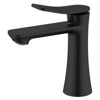 Cмеситель для раковины Azario Escaro керамический картридж, черный матовый арт-AZ-K1074B — фото 2, Смесители для раковины