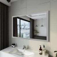 Зеркало Бриклаер Вега 125 LED подсветка на взмах руки, часы арт-4627125414398 — фото 3, Зеркала в ванную комнату