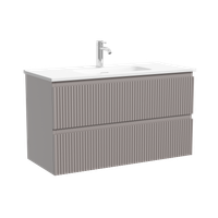 Товар: Тумба подвесная SANCOS Snob R 890х390х500, c двумя ящиками оснащенными доводчиками, Doha Soft, арт. арт-SNR90/39SM - фото 5 Тумба подвесная SANCOS Snob R 890х390х500, c двумя ящиками оснащенными доводчиками, Doha Soft, арт. арт-SNR90/39SM — фото 5, Тумбы под раковину