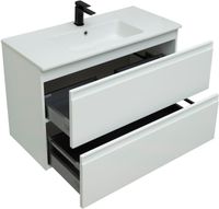 Тумба под раковину Allen Brau Eclipse 100 1.E1003.WM белый матовый — фото 4, Тумбы под раковину