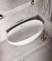 Ванна отдельностоящая Grossman Fly (170х75х58) цвет белый,1 место арт-GR-1104 — фото 4, Акриловые ванны