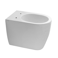 Унитаз Scarabeo MOON напольный приставной безободковый цвет белый арт-5522/CL — фото 1, Напольные унитазы