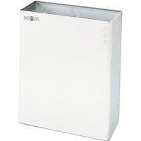 Товар: Контейнер для мусора настенный из нержавеющей стали белый 23 л. 14077.W - фото 1 Контейнер для мусора настенный из нержавеющей стали белый 23 л. 14077.W — фото 1, Мусорные ведра