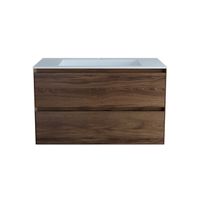 База под раковину Luka 800 подвесная, 2 выкатных ящика soft-close, С.Oak арт-VMC-2L800CO — фото 13, Тумбы под раковину