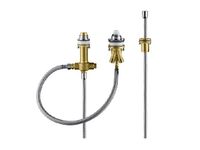 Внутренняя часть, Hansgrohe, назначение-смеситель для ванны и душа, стандарт подвода воды-1/2", не окрашен, керамический картиридж, на 3 отверстия, состоит из: скрытая часть, держатель для душа, шланг для душа 13439180 — фото 1, Комплектующие для смесителей