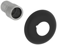 Эксцентрик с отражателем Отражатель Стилье d 60 с эксцентриком (G 1/2" НР х G 3/4" НР) Матовый чёрный арт-31100-3400 — фото 3, Комплектующие для полотенцесушителей