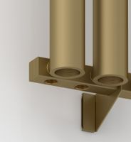 Отопительный радиатор Сунержа Кумир-0 EU50 левый 300х470 7 секций Матовое золото арт-032-0350-3007 — фото 2, Радиаторы отопления