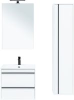 Зеркало Aquanet Lino 60 белый матовый арт-00253905 — фото 2, Зеркала в ванную комнату