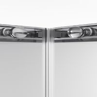 Товар: Душевое ограждение Niagara Nova NG-6629-34 (90х90х195) квадрат,хром,двери раздвижные,стекло прозрачное,1 место - фото 9 Душевое ограждение Niagara Nova NG-6629-34 (90х90х195) квадрат,хром,двери раздвижные,стекло прозрачное,1 место — фото 9, Квадратные душевые уголки