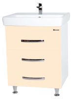 Рокко-70 тумба с 3 ящ. бежевая Н (ТИГОДА) 4635311660078 — фото 1, Тумбы под раковину