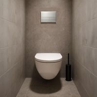 Кнопка смыва IBERICA BLANCA INOX-S нержавеющая сталь, хром матовый (IB.B016.01) — фото 3, Кнопки смыва