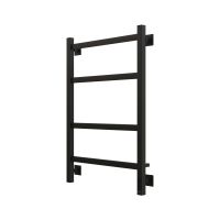 Полотенцесушитель электрический Grota Nosto 530х800 черный Nosto 530х800 RAL9005 EL — фото 6, Электрические полотенцесушители