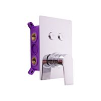 Смеситель Colorado для ванной, душа скрытого монтажа с керамическим переключателем, CO186BOX — фото 1, Смеситель для ванны