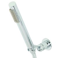 ERMITAGE MINI См-ль д/ванны моноком. внешний, с ручным душем, ручка латунь, хром арт-31416 — фото 3, Смеситель для ванны