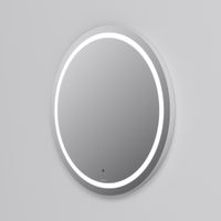 M85AMOX0701WG Универсальное зеркало с контурной LED-подсветкой, ИК- сенсором, круглое, 70 см — фото 4, Зеркала в ванную комнату