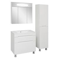 Тумба напольная с умывальником OLIVIA 80 /2 ящ/ AQUA DE MARCO 5080COLI/F/2 — фото 8, Тумбы с раковиной