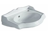 Раковина SIMAS ARCADE подвесная с одним отверстием справа со спинкой цвет белый AR035DX — фото 1, Раковины подвесные