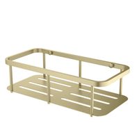 AQ4936BG полка для душа, шлиф. золото — фото 1, Полки для ванной и душа