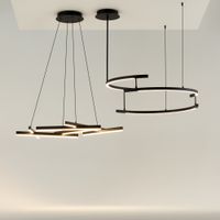 Подвесной светильник Maytoni MOD016PL-L80BK — фото 5, Подвесные светильники