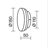 Настенный светильник (бра) Maytoni арт-MOD461WL-L5BK — фото 5, Бра